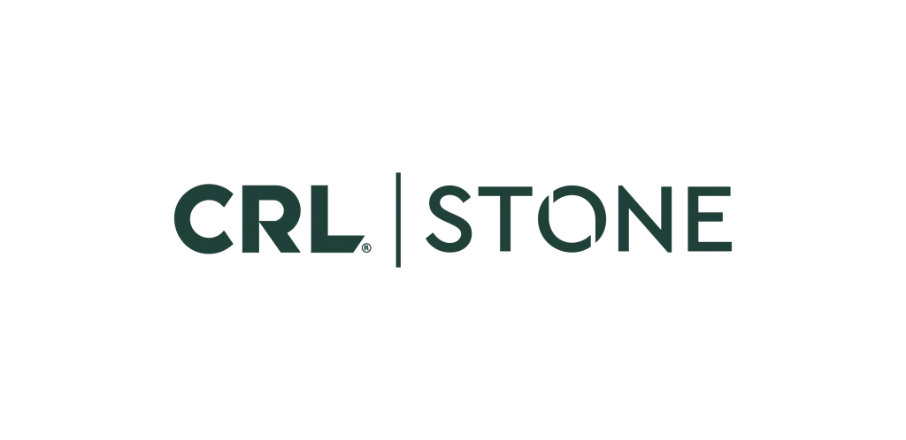 CRL | STONE logo in dark green sans-serif text separated by a vertical bar on a white background